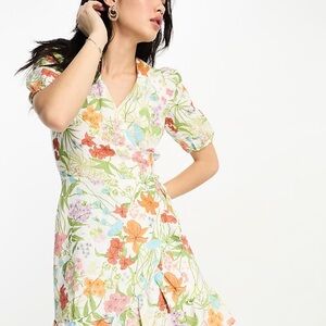 & Other Stories Wrap Mini Dress